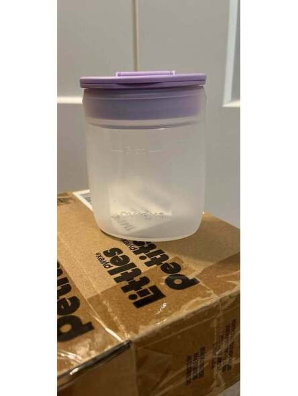Pyrex Littles 5oz silicone snack pouch